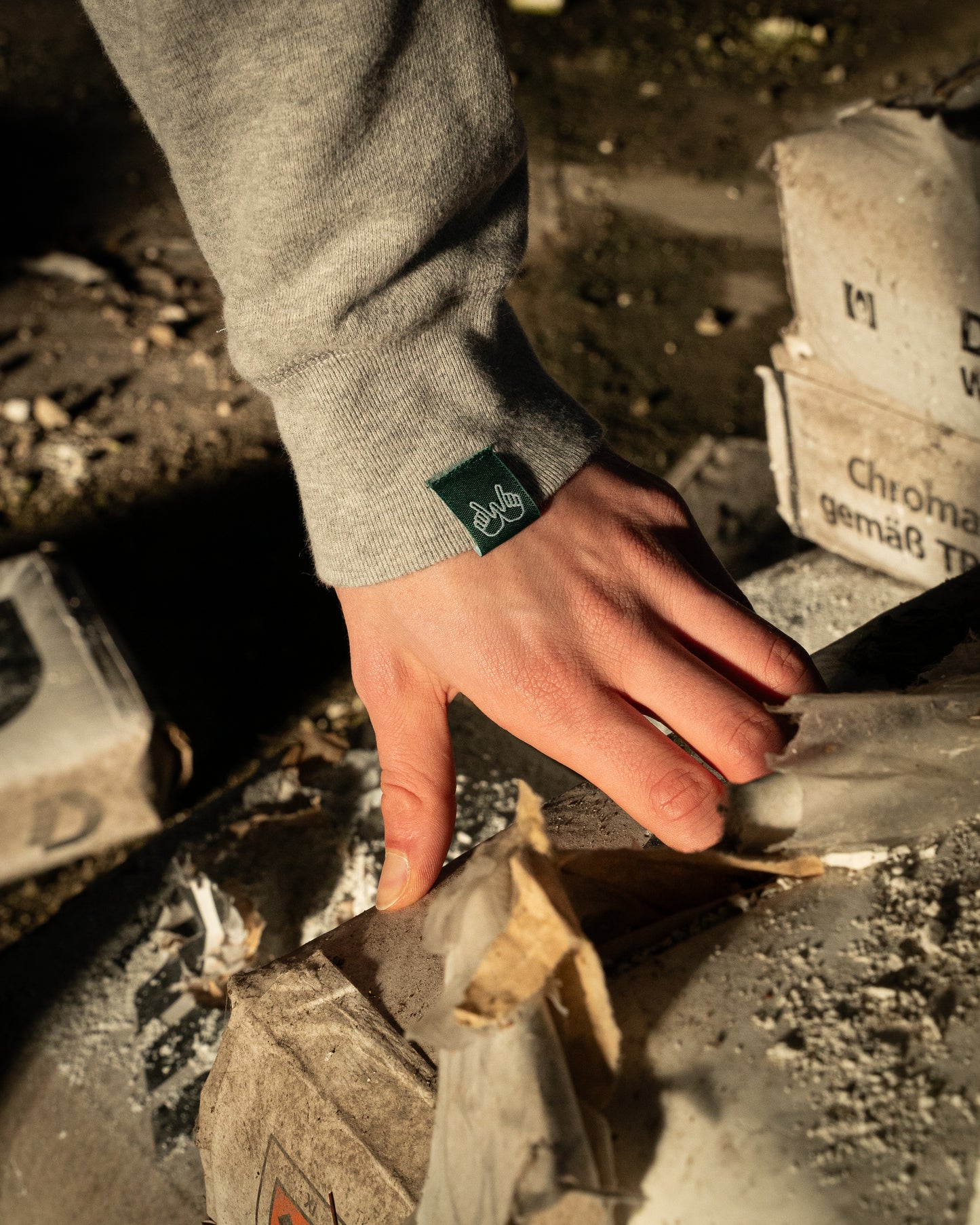 VfL Sweater „seit 1945” Grau