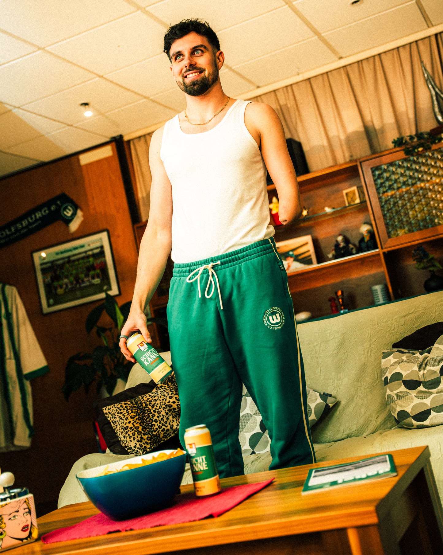 VfL-Sweatpants Grün (eine Größe kleiner als normal kaufen)