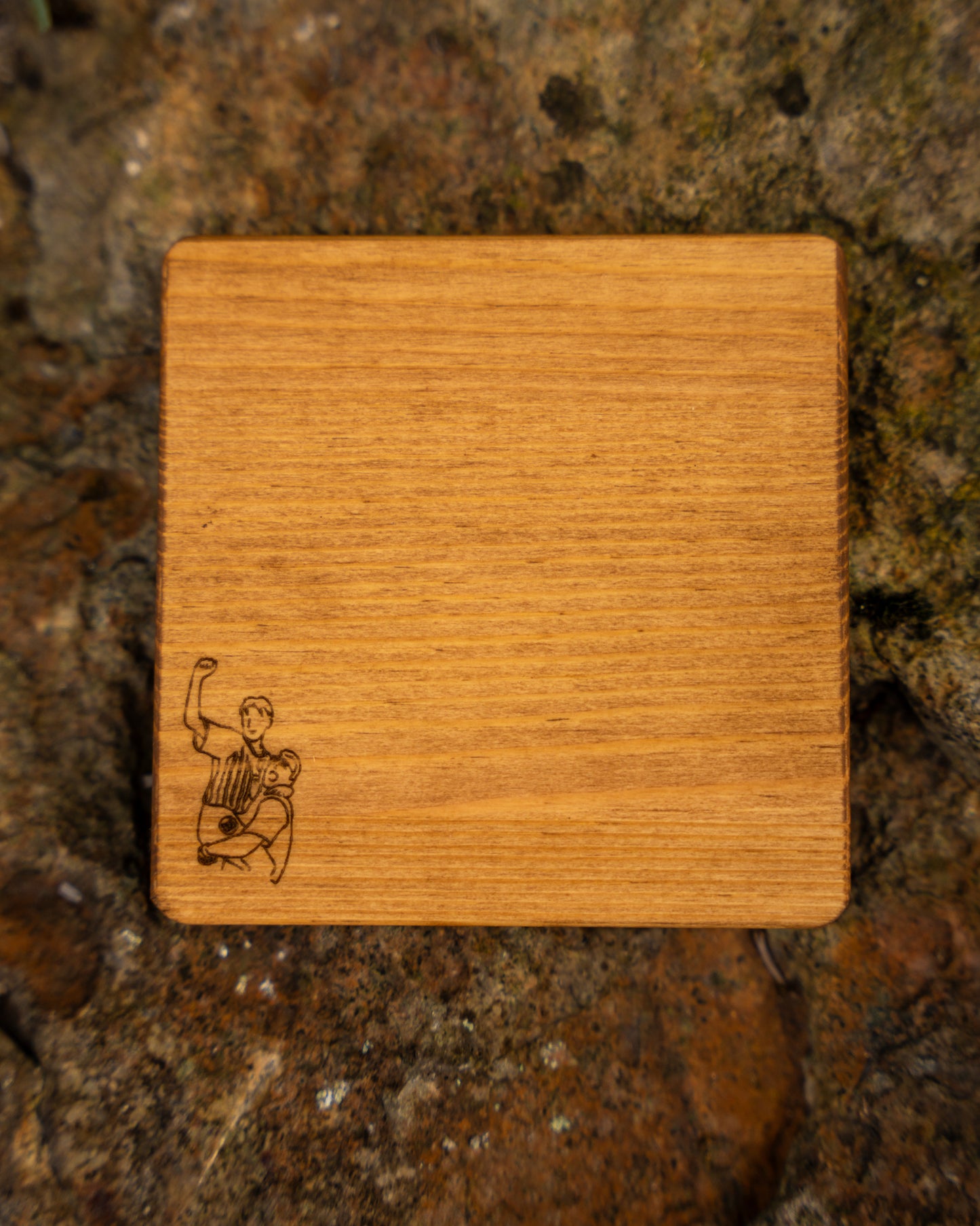 Eckige Untersetzer 4er Set