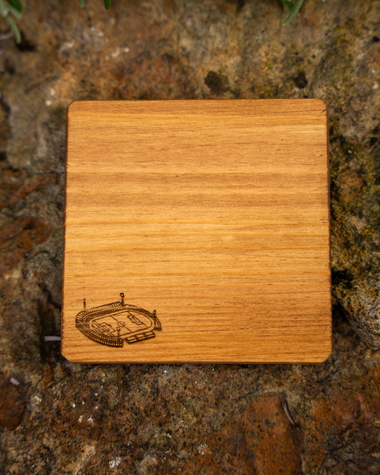 Eckige Untersetzer 4er Set